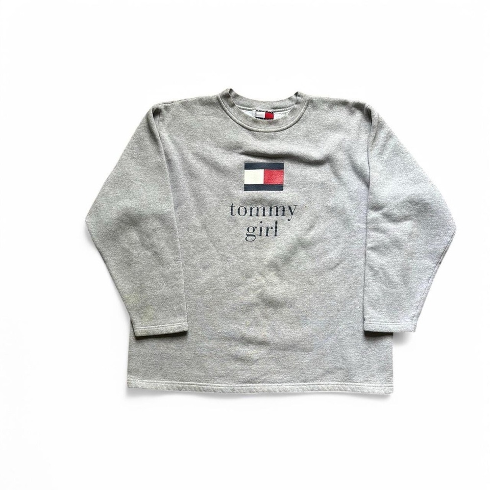 Tommy Hilfiger Gray Sweatshirt with Logo